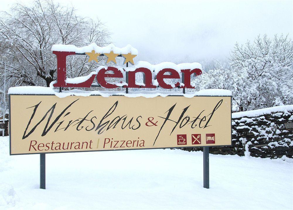 Lener Wirtshaus & Hotel Campo di Trens Eksteriør billede